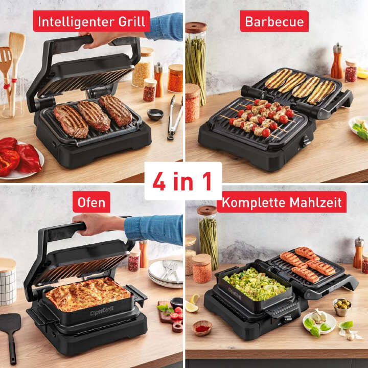 Tefal Kontaktgrill OptiGrill 4in1 GC7748